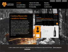 Tablet Screenshot of cantinarauscedo.com